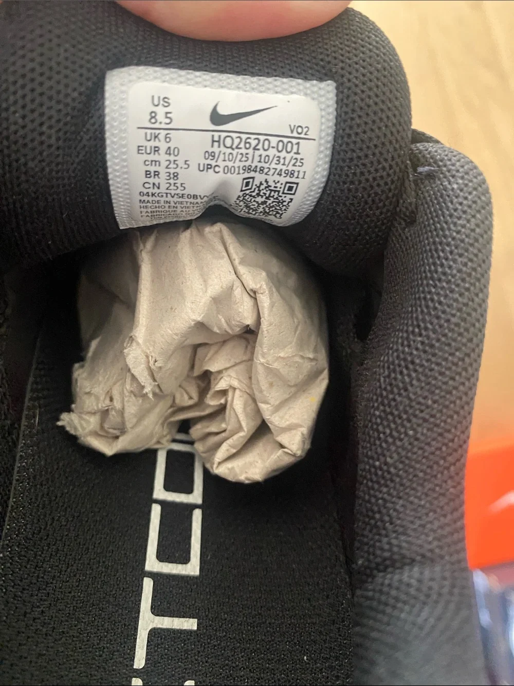 Women’s Nike Metcon 10 Black and White